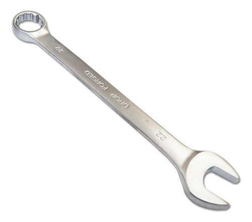 Ключ комбинированный CR-V 22 мм, матовая полировка, SANTOOL